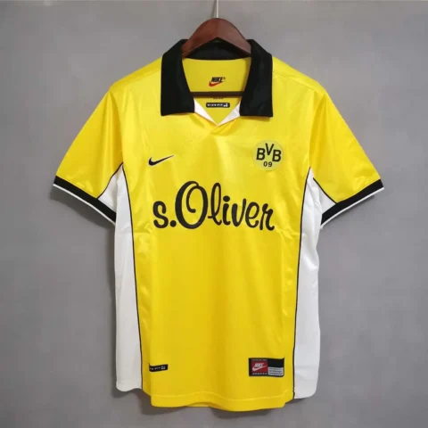 98-99 Borussia Dortmund Retro Jersey Home