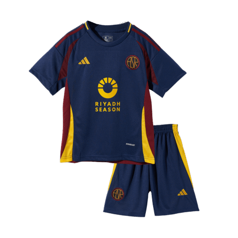 Kids Roma Custom Third Away Soccer Kits 2024-25