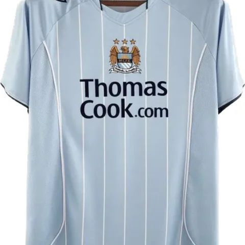 Manchester City 2007/08 Retro Home Jersey