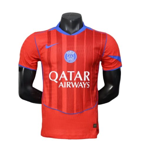 Paris Saint-Germain 2nd Away Red Jersey 25-26
