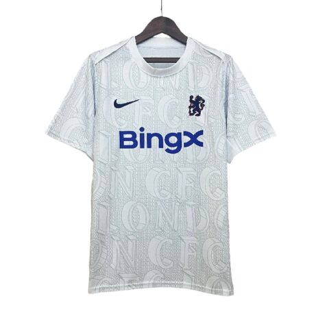 2025-2026 Chelsea white football training uniform