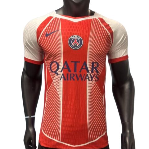 PSG Special Edition T-Shirt Soccer Jersey red Player Version 25-26