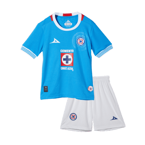 Kids Cruz Azul Home Soccer Kits 2024-25