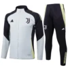 Juventus Training Kit (jacket+Pants) Light Grey 2025-26