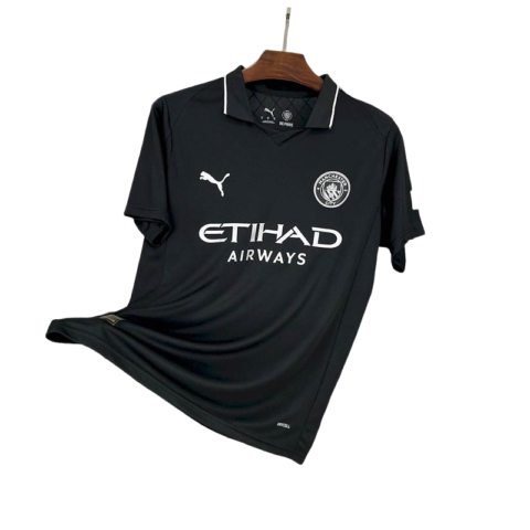 Manchester City Black 3th Away Football Shirt 2025/2026  Fan  Version