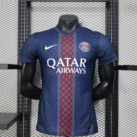 PSG Saint-Germain Home Shirt Soccer Jersey Player Version 25-26