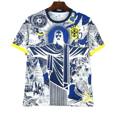 2025 Brazil X Christ Special Edition Football Shirt -Fan edition