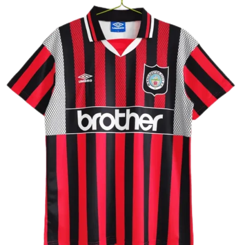Manchester City 1994/96 Retro Jersey Away