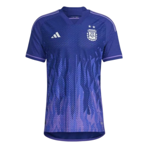 2022 Argentina World Cup Champion Edition 3 stars Away Jersey