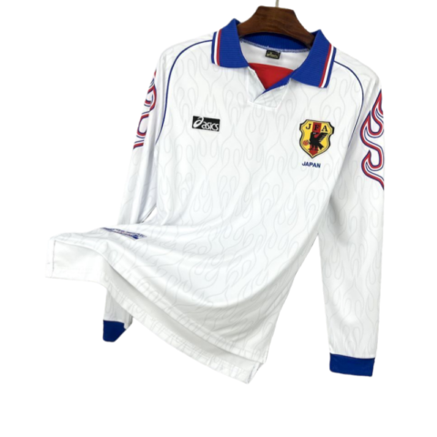 1998 Japan Away Retro Kit Long Sleeve Football Shirt