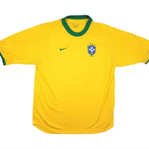 Brazil 2000 Retro Jersey Home