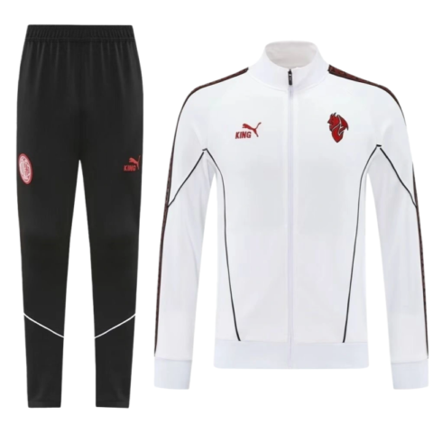 2025-26 AC Milan Training Kit (jacket+Pants) white