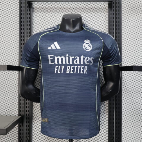 2025-26 Real Madrid Away Kit Football Player Version