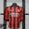 AC Milan 25-26 home long sleeved football shirt -Player version