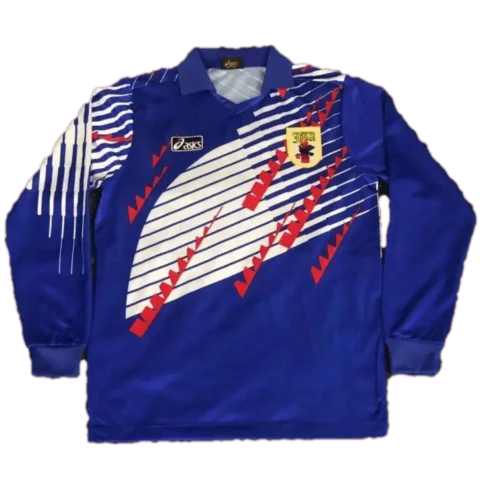 Japan World Cup 1994 Retro Long Sleeve Soccer Jersey Home