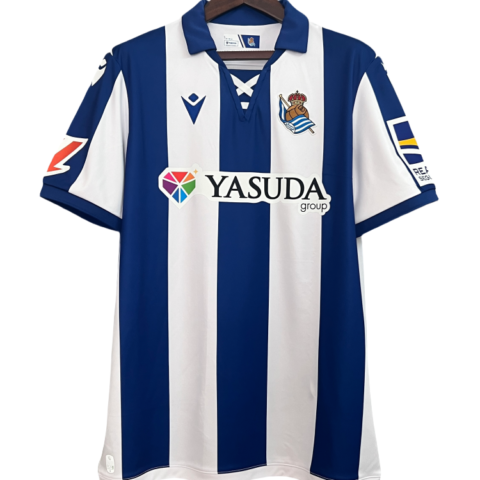 24-25 Real Sociedad Home Kit Football