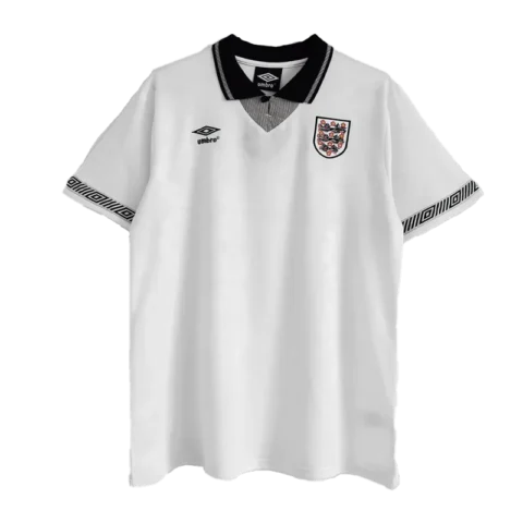 England World Cup 1990 Retro Jersey Home Replica
