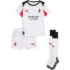 Kids AC Milan Away Soccer Jersey 25-26 (Jersey+Shorts+Socks)