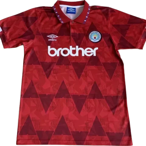 Manchester City 1990/92 Retro Jersey Away