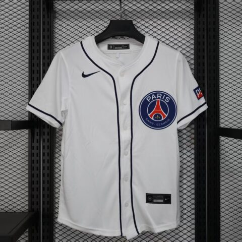 PSG White US Pack Baseball Uniform 2025-26