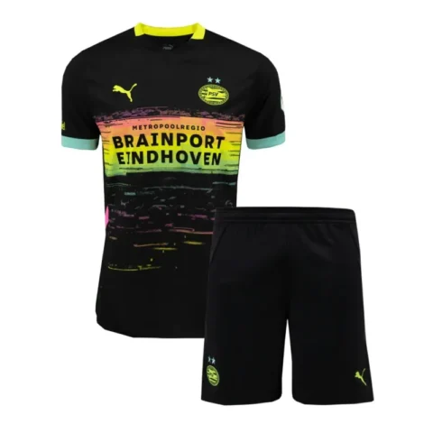 Kids PSV Eindhoven Away Jersey Kits 2024-25