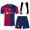 2024-25 Barcelona Home Full Kit(Jersey+Shorts+Socks)
