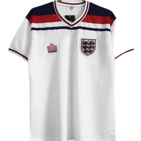England  1982 Retro Soccer Jersey Home Replica