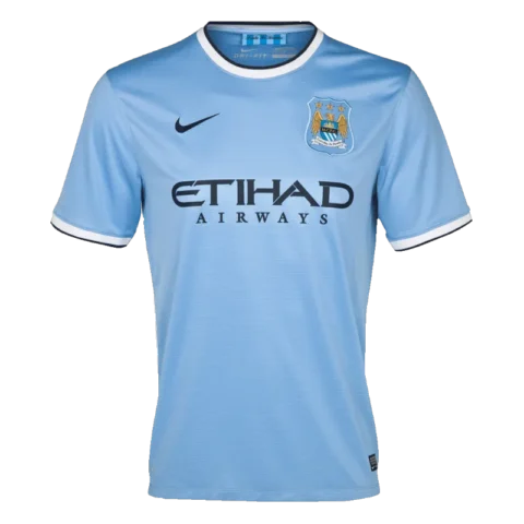Manchester City 2013/14 Retro Home Jersey