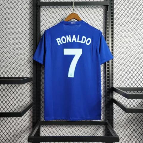 08-09 Manchester United Home #7 Ronaldo Retro Jersey