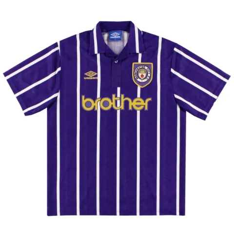 Manchester City 1992/94 Retro Jersey Away