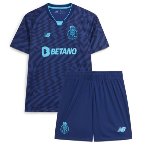 Kids FC Porto Third Kits(Jersey+Shorts) 2024-25