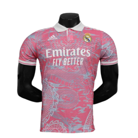 24-25 Real Madrid Players Special Edition Pink Football POPL Shirt