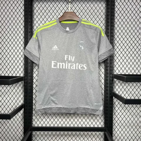 2015/16 Real Madrid Away Retro Jersey Grey