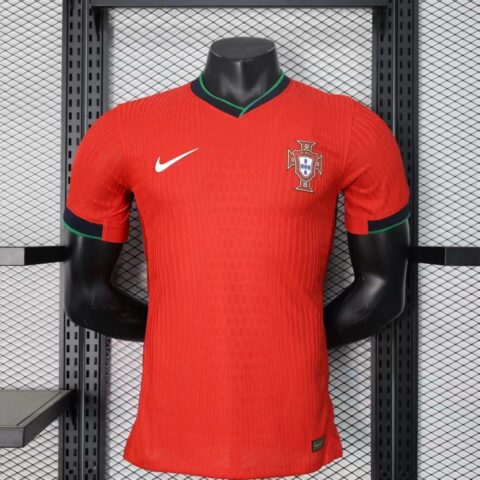 Portugal home jersey player version for Euro 24/25