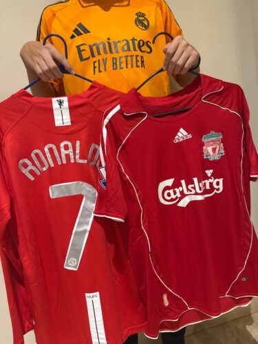 Manchester United Retro Long Sleeve Jersey UCL Final Home 2007-08 photo review