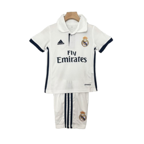 Real Madrid 16-17 Home Retro Kid Kits Jersey
