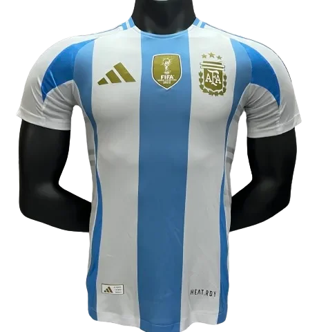 Argentina Copa America 2024 Home Jersey Player Version