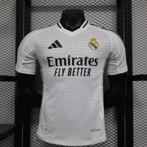 24-25 Real Madrid Home Soccer Jersey Player Version
