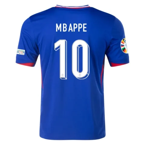 2024 Euro Nation France Home Jersey MBAPPE #10 GIROUD #9 GRIEZMANN #7 Soccer Apparel