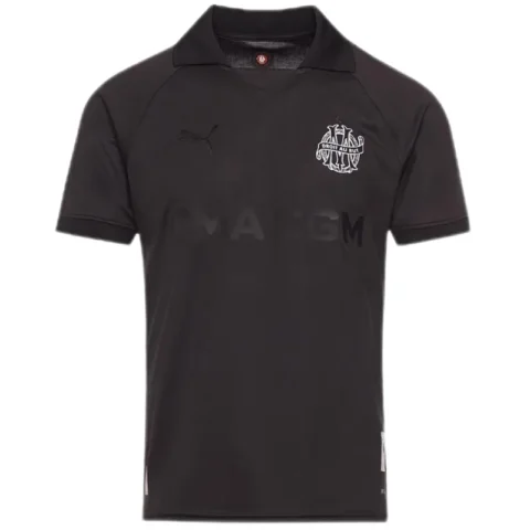 Marseille 125-Years Anniversary Black Jersey 2024-25