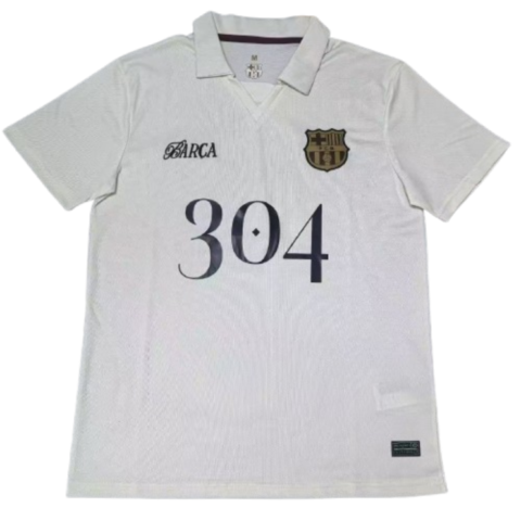 Barcelona POLO Shirt Lamin Yamal 304 White 24-25