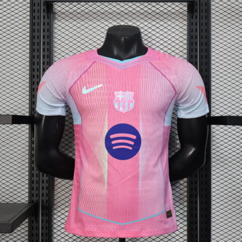 Barcelona Pink Special Edition Football Shirt Player Edition 2025-26