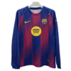 Barcelona Home Long Sleeve Soccer jerseys 2025-26 Fan Version