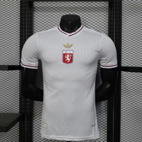 2025-26 Lyon Olympic Special Anniversary Edition White Jersey Player Version