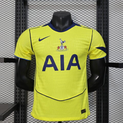 2025-26 Tottenham Hotspur Second Away Jersey (Player Version)