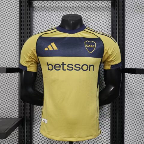 2025-26 Boca Juniors Away Jersey Player Version
