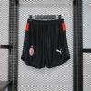 2025-26 AC Milan Home Shorts (Player Version)
