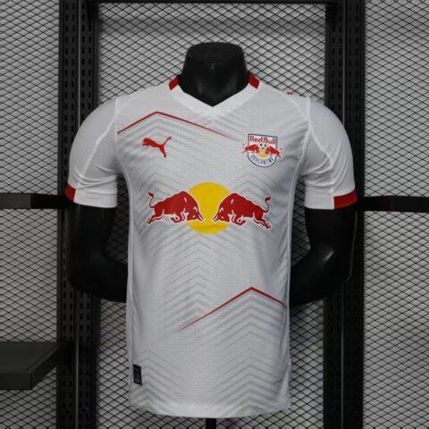 2025-26 RB Leipzig Home White Jersey (Player Version)
