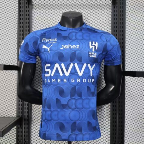 2025-26 Al Hilal Pre-Match Jerseys (Player Version)