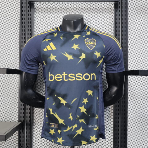 2025-26 Boca Juniors Second Away Jersey Player Version